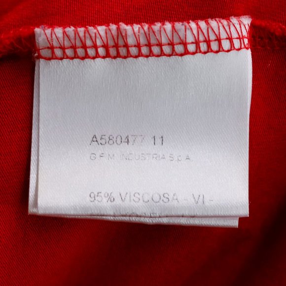 Vivienne Westwood Anglomania Red Cawl Neck Tank - Picture 7 of 8